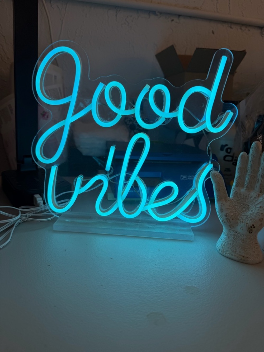 Good vibes LED neon sign